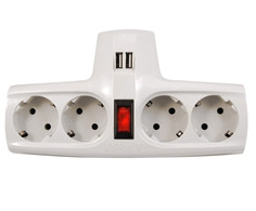 Разветвитель Zis Pilot T 4 Sockets
