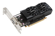 Видеокарта MSI GeForce GTX 1050 Ti 1290Mhz PCI-E 3.0 4096Mb 7008Mhz 128 bit DVI HDMI HDCP GTX 1050 Ti 4GT LP