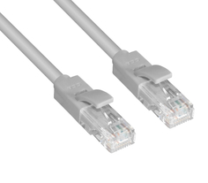 Сетевой кабель GCR UTP 24AWG cat.5e RJ45 T568B 7.5m Grey GCR-LNC03-7.5m Greenconnect