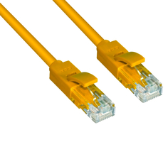 Сетевой кабель GCR UTP 24AWG cat.6 RJ45 T568B 2m Yellow GCR-LNC602-2.0m Greenconnect