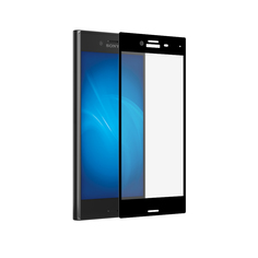 Аксессуар Защитное стекло Onext для Sony Xperia X Compact 3D с рамкой Black 41237