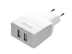 Зарядное устройство Ainy 2xUSB 2.4A EA-036B White