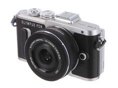 Фотоаппарат Olympus PEN E-PL8 Kit 14-42 mm EZ-M1442EZ Black-Black