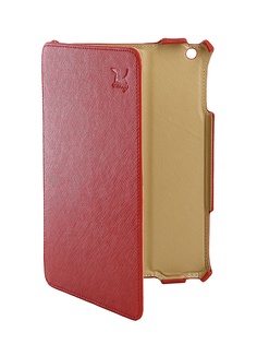 Аксессуар Чехол для APPLE iPad mini 2 Snoogy иск. кожа Red SN-iPad-mini2-RED-LTH