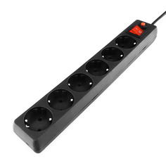 Сетевой фильтр Гарнизон 6 Sockets 3m EHB-10