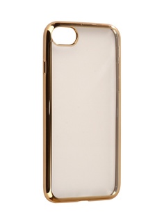 Чехол iBox для APPLE iPhone 8 / 7 Blaze Silicone Gold Frame