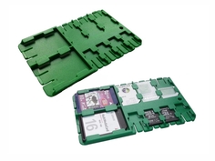 Футляр REFI Holder SD / microSD / SIM Green
