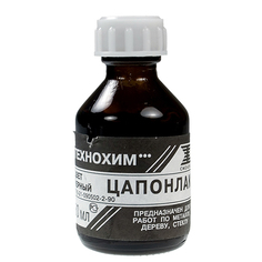 Лак ПМ Цапон 30мл Black А090017 P&M