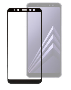 Аксессуар Защитное стекло Onext для Samsung Galaxy A8 2018 с рамкой Black 41576