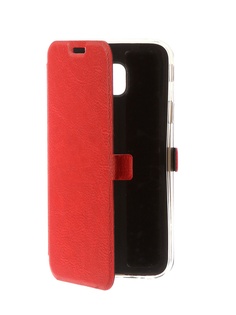 Аксессуар Чехол CaseGuru для Samsung Galaxy J3 2017 Magnetic Case Ruby Red 99904