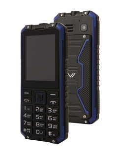 Сотовый телефон Vertex K204 IP68 Black-Blue