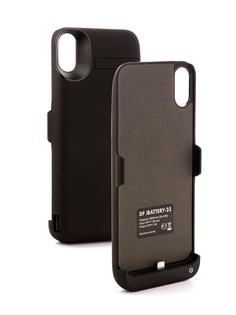 Аксессуар Чехол-аккумулятор для APPLE iPhone X DF iBattery-23 5500mAh Black