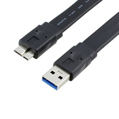 Аксессуар Orient Micro USB 3.0 Am - Micro Bm 0.5m Black MU-305F