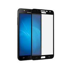 Аксессуар Защитное стекло DF Full Screen для Samsung Galaxy J7 Neo sColor-30 Black