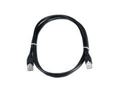 Сетевой кабель Greenconnect UTP 24AWG cat.5e RJ45 T568B 0.5m Black GCR-50670
