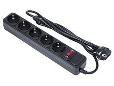 Сетевой фильтр ExeGate 5 Sockets 3m SP-5-3B Black 221185