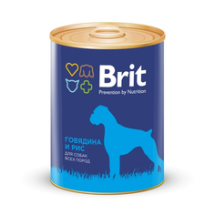 Корм Brit говядина и рис 850g для собак 9280 Brit*