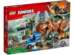 Конструктор Lego Juniors Jurassic World Побег Ти-Рекса 10758