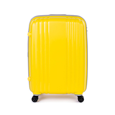 Чемодан Baudet BHL0708803 h-65cm 73.1L Yellow-Grey