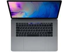 Ноутбук APPLE MacBook Pro 15 MR932RU/A Space Grey (Intel Core i7 2.2 GHz/16384Mb/256Gb SSD/AMD Radeon Pro 555X 4096Mb/Wi-Fi/Cam/15/Mac OS)