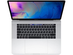 Ноутбук APPLE MacBook Pro 15 MR962RU/A Silver (Intel Core i7 2.2 GHz/16384Mb/256Gb SSD/AMD Radeon Pro 555X 4096Mb/Wi-Fi/Cam/15/Mac OS)