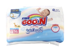 Подгузники Goo.N NB Mega Pack 0-5кг 36шт 4902011743074 Goon.