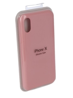 Чехол Innovation для APPLE iPhone X Silicone Dark Pink 10632