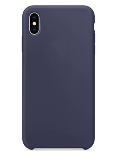 Аксессуар Чехол APPLE iPhone XS Max Silicone Case Midnight Blue MRWG2ZM/A