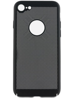 Аксессуар Чехол Brosco для APPLE iPhone 8 Perforated Black IP8-HOLE-BLACK