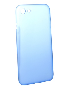 Аксессуар Чехол Brosco для APPLE iPhone 7 Superslim Blue IP7-PP-SUPERSLIM-BLUE