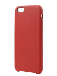 Аксессуар Чехол Krutoff для APPLE iPhone 6 / 6S Leather Case Red 10755