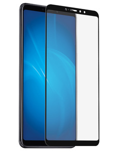 Аксессуар Защитное стекло DF для Xiaomi Mi Мaх 3 Fullscreen xiColor-40 Black Frame