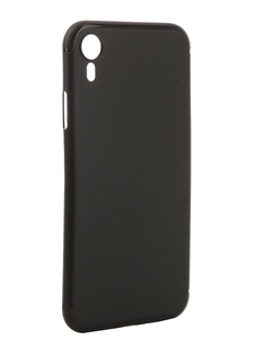 Аксессуар Чехол Gurdini для APPLE iPhone XR Ultra Twin 0.1m Black 907315