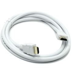 Аксессуар AOpen HDMI 19M / HDMI M V1.4 3D with Ethernet 1.8m ACG511W-1.8M White