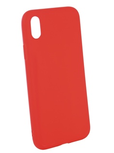 Аксессуар Чехол Neypo для APPLE iPhone XR Soft Matte Red NST5452