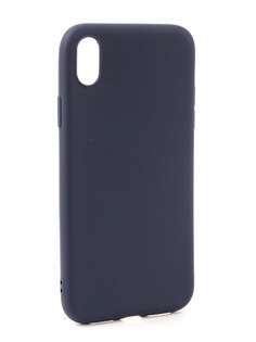 Аксессуар Чехол Neypo для APPLE iPhone XR Soft Matte Dark Blue NST5451