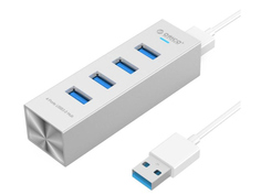 Хаб USB Orico ASH4-U3-SV Silver
