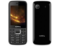 Сотовый телефон Nobby 300 Black-Gray