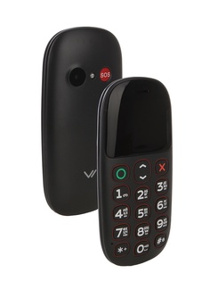 Сотовый телефон Vertex C322 Black
