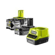 Комплект Ryobi ONE+ 1x4.0Ah + 1x2.0Ah Lithium + зарядное устройство RC18120-242 5133003365