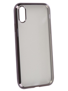 Чехол iBox для APPLE iPhone XR Blaze Silicone Black frame УТ000016116
