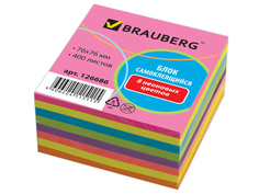 Стикеры Brauberg Neon 76x76mm 400 листов 8 цветов 126686