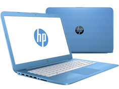 Ноутбук HP Stream 14-ax011ur 2EQ28EA (Intel Celeron N3060 1.6 GHz/2048Mb/32Gb SSD/No ODD/Intel HD Graphics/Wi-Fi/Bluetooth/Cam/14.0/1366x768/Windows 10)
