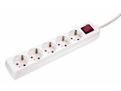 Удлинитель Schwabe 5 Sockets 1.4m White 35011AS