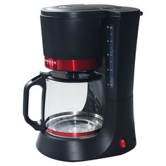 Кофеварка Delta Lux DL-8152 Black-Red Дельта