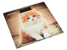 Весы напольные Аксинья КС-6000 Рыжий кот