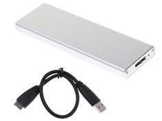 Внешний корпус для SSD M.2 Orient 3502S U3 USB 3.0 Silver 30778