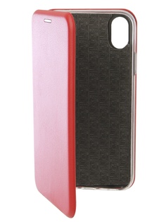 Аксессуар Чехол Innovation для APPLE iPhone XR Book Silicone Magnetic Red 13364