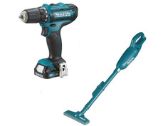 Электроинструмент Набор Makita Clx213x1 - шуруповерт + пылесос