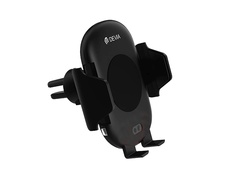 Держатель Devia Infrared Sensor Wireless Charger Car Mount Black